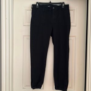 Paige Mayslie Jogger Black Overdye Sz 29